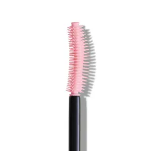 Lash 'N Roll Mascara Curling Formula for Visibly Lifted Lashes Long-Lasting Vegan Cruelty-Free 0.32oz Double-Sided Silicone Brush Smudge-Proof Flake-Free Pitch Black Makeup Cosmetic - Clear