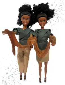 Wilderness Girls 'Slime Edition' - Interactive Doll Duo for Adventure & Play - Mix Dirty Slime for Fun Discovery Games