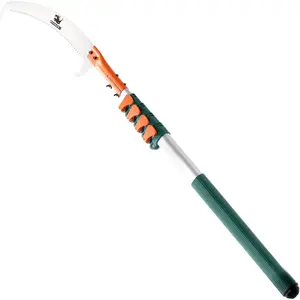 Tree Pruner Pole  Manual Extendable Long Tree Pruner Extendable,Pole Pruning  18ft