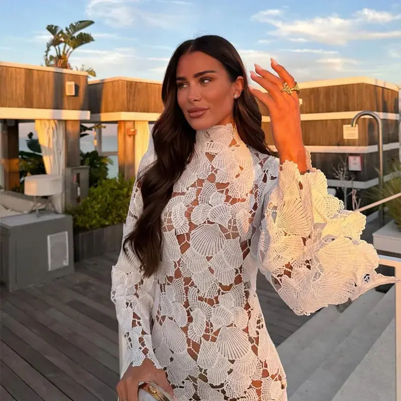 chinese dress ladies The Ultimate Muse Split Sleeve Mini Dress – Higher Dress Rental main image 1