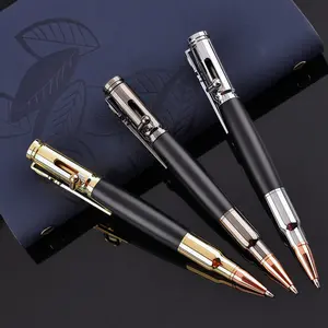 1Pc Personalised Bolts Bullet Pen, Personalized Pen, Durable Professional Ballpoint Pen, Suitable for Travel, School, and Work, Creative Birthday Gift Idea - Stainless Steel Material