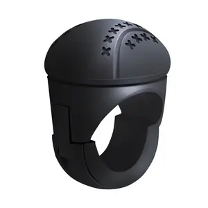Steering Wheel Knob  Spinner Knobs With Silicone Surface And Metal Speed For Anti-slip Cars Truck Boat Accessories(black