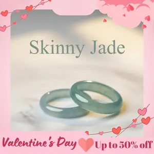Natural Skinny Jade Ring |   Green Jade Ring US Size 3–13 |   Minimalist Stacking Ring |   Boho Gift for Her |   Polished Finish |   Calm Balance & Natural Elegance