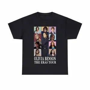 Olivia Benson Tour Shirt, Law and Order Fan Apparel, Gift for Her,Vintage Law and Order Merch, Ideal Gift for Law and Order Fans, Retro TV Show Top