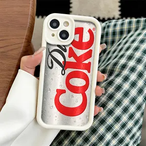 Diet Coke Refreshing Drink Phone Case， Classic Vintage Style for iPhone 17 16 15 14 13 12 11 Plus Pro Max. TYJT