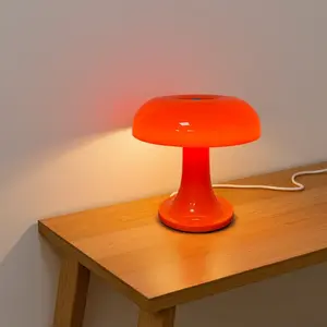 Cute Mushroom-Shaped Night Light Lamp, Creamy Style Bedroom Decorative Lighting Fixture, Ideal Gift for Girls' Room Ambiance Enhancement, Led Table Lamp