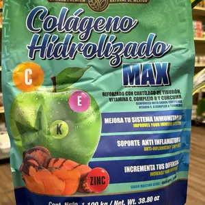 Colageno hidrolizado sabor manzana verde…suplemento alimenticio Collagen Beauty Supplement