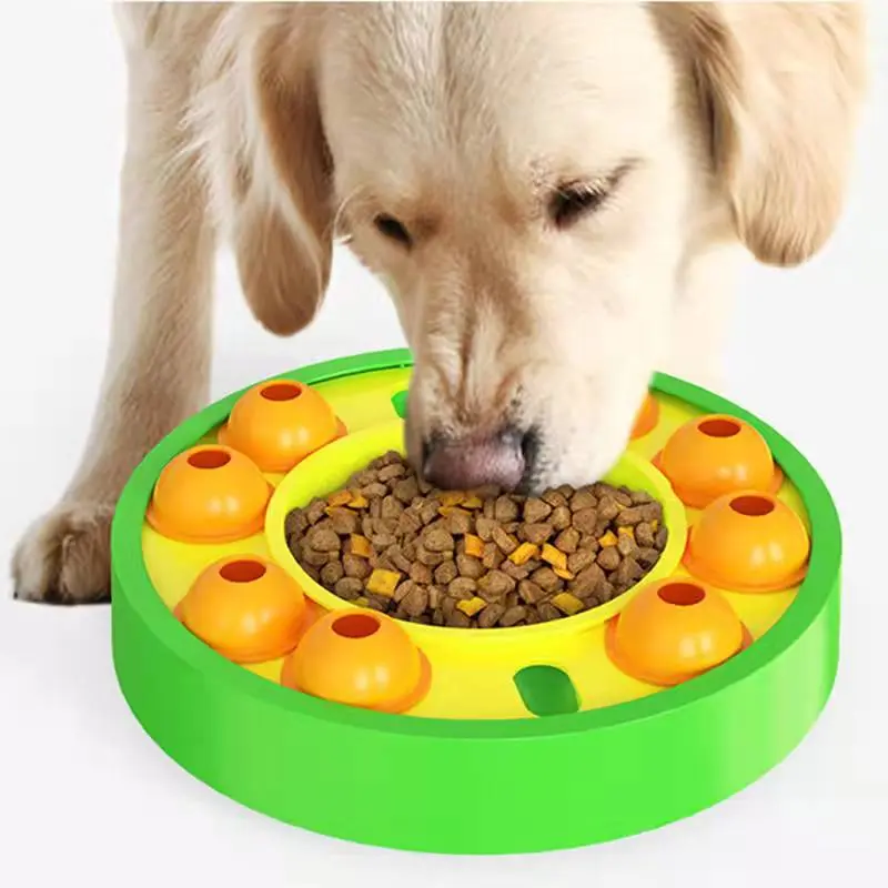 Slow Feeder Dog Puzzle Toy Treat Dispenser