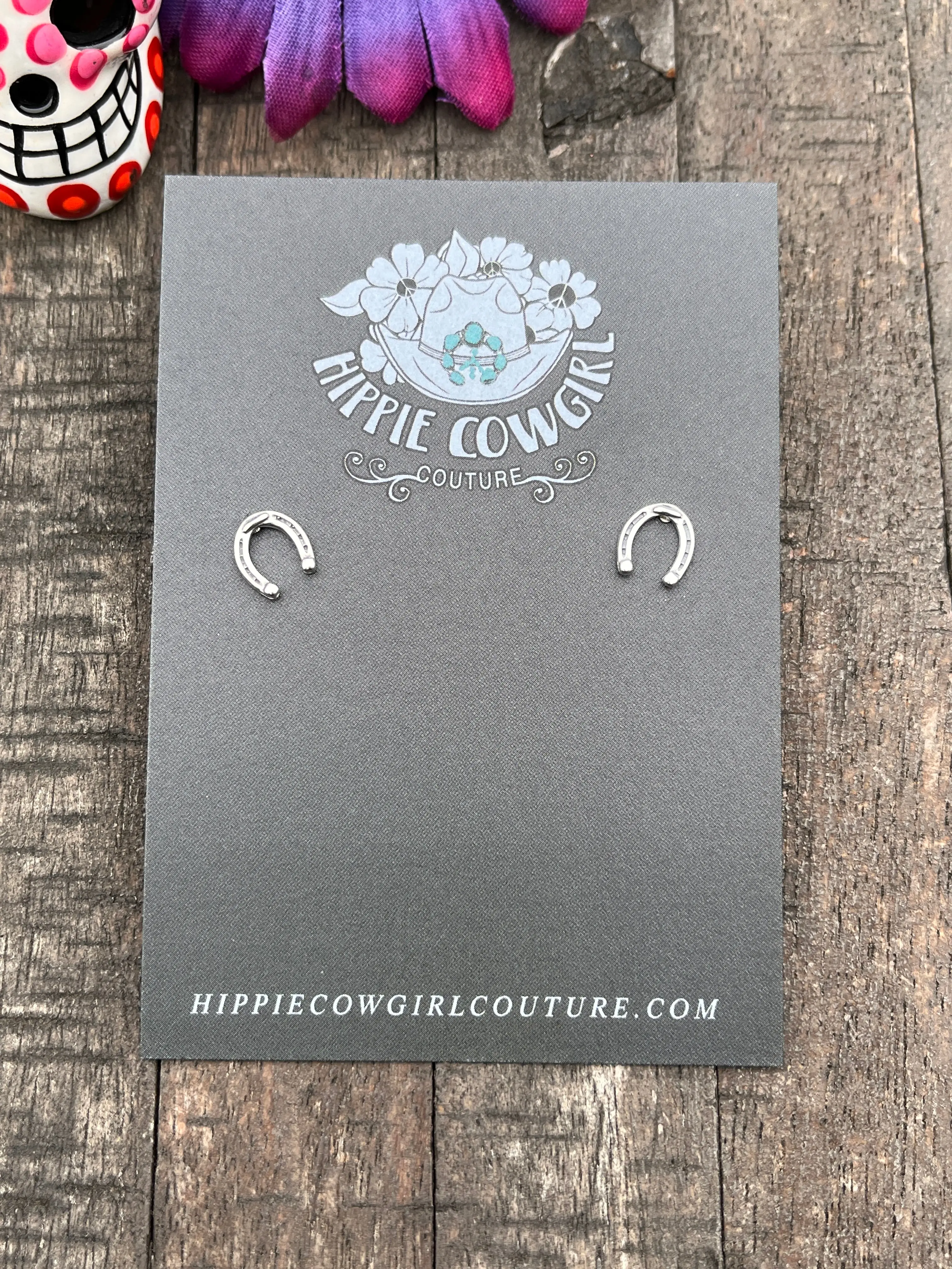 Mini Horseshoe Earrings