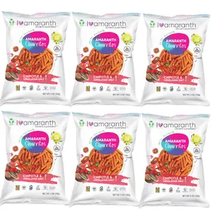 Iamaranth Churritos: Chipotle + Himalayan Salt (5 bags / 5oz)