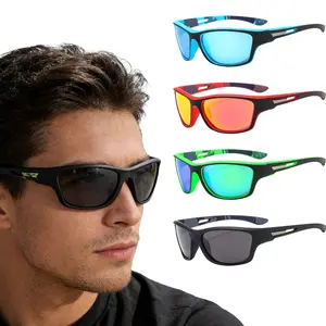 Polarized cycling sunglasses for men and women, outdoor sports sunglasses, fashionable windproof and dustproof protective eyewear for running, driving, and cycling