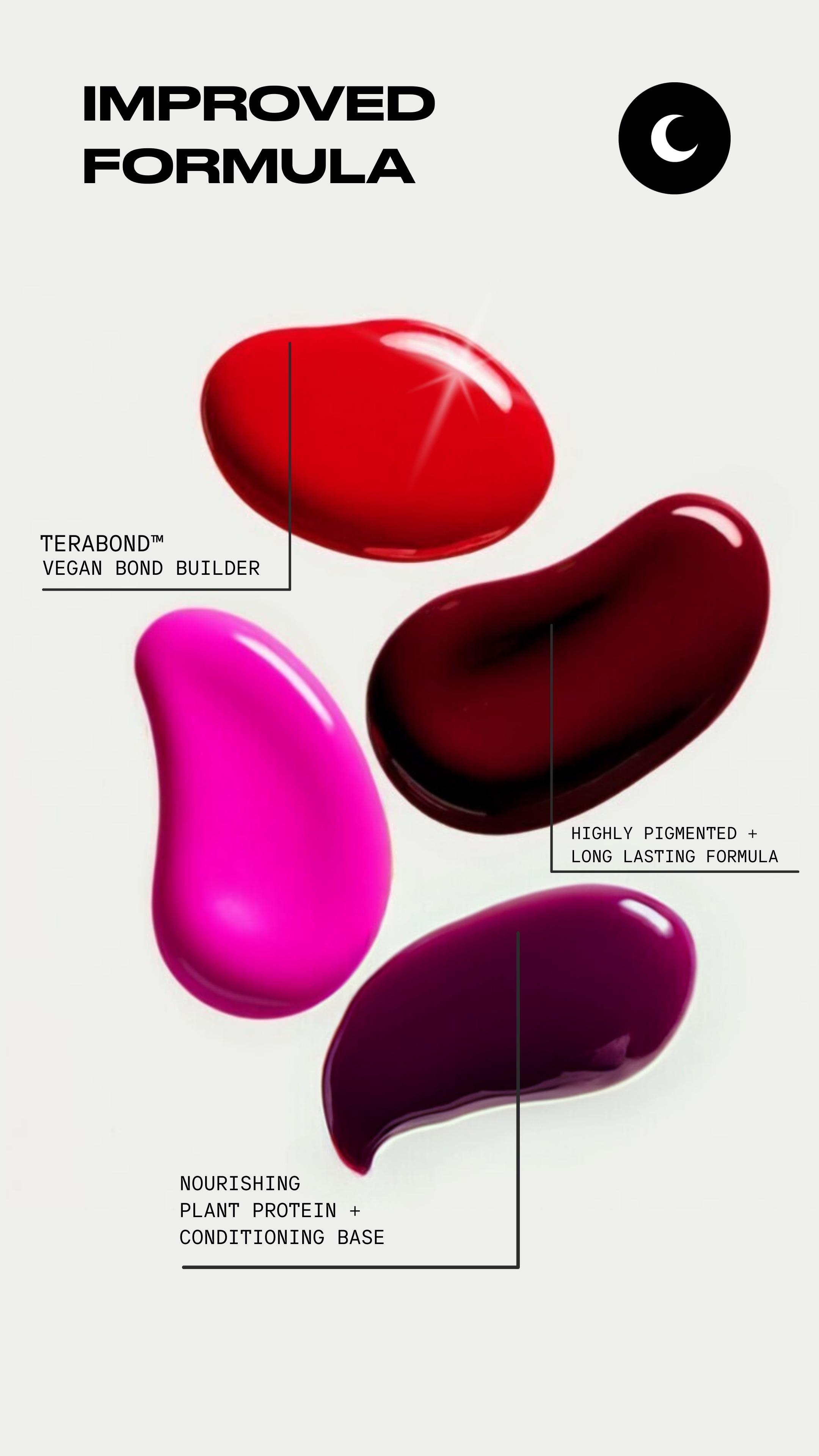 Lunar Tides Hair Color - Neon Dragonfruit UV Reactive Bright Pink Semi-Permanent Hair Color Vegan Cruelty-Free