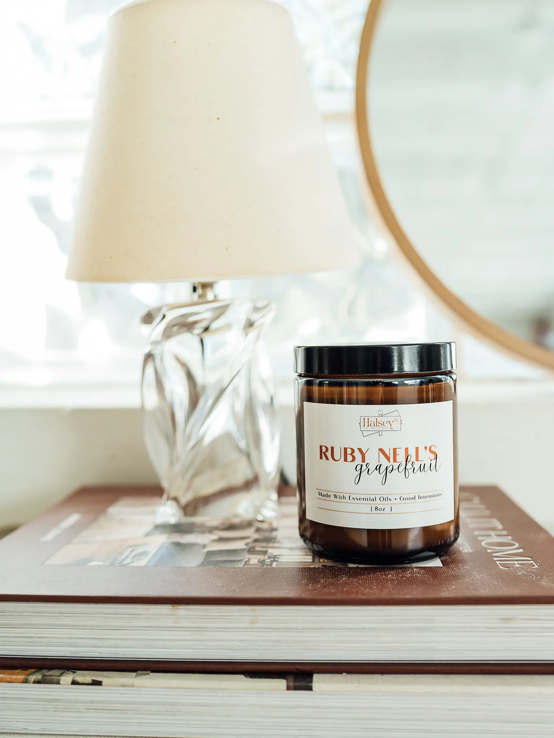 Ruby Nell's Grapefruit 8oz Candle