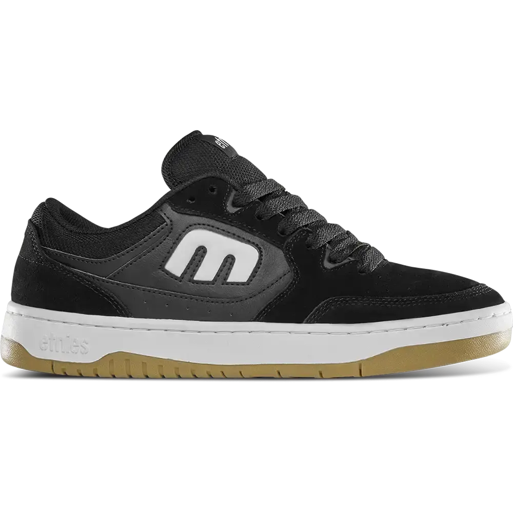 ETNIES Loot Mid Puff Skate Shoes, Casual Lace-Up Sneaker with Reinforced Cupsole and Cushioned Feel for All Seasons, Sports Shoes, Footwear, Athletic, Trainer, Closed, Laces, Mid Puff Style, Rubber Men's Skateboarding Shoes, Retro