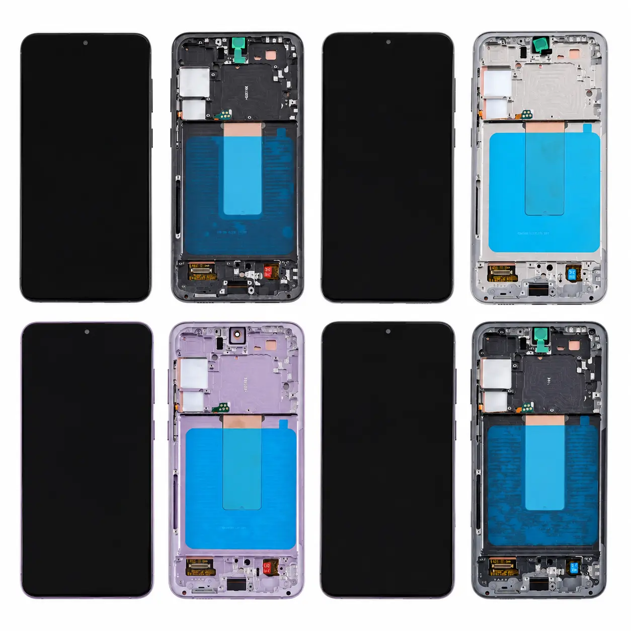 OLED For Samsung Galaxy S23 Plus G916 SM-G916U Touch LCD Screen Digitizer Frame