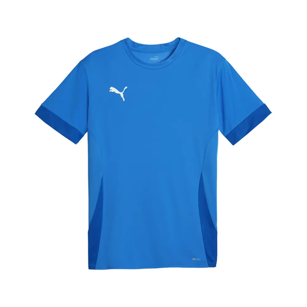 PUMA Mens Teamgoal Matchday Crew Neck Short Sleeve Jersey Casual - Blue