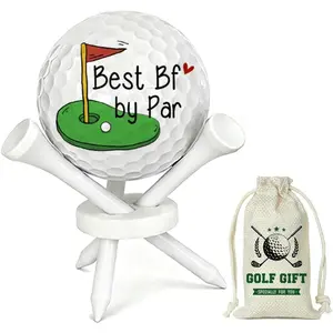 Valentines Gifts for Boyfriend BF, Anniversary Graduation Birthday Golf Ball  for Golfer Lovers Adult Golfing Fan Fiance, Funny Romantic Gifts to My Love Men