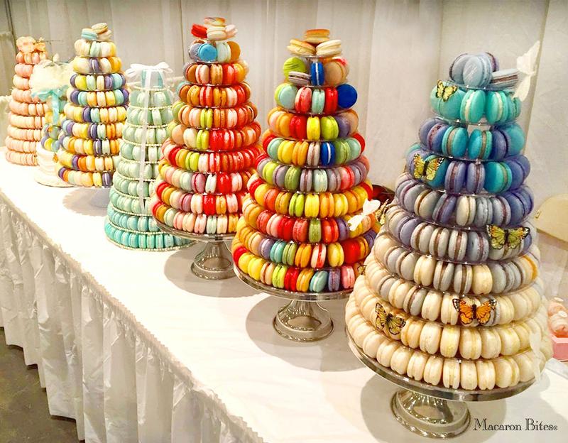 Macaron Bites Assorted French Macaron Cookies Gift Box 24 Count Sweet Treats