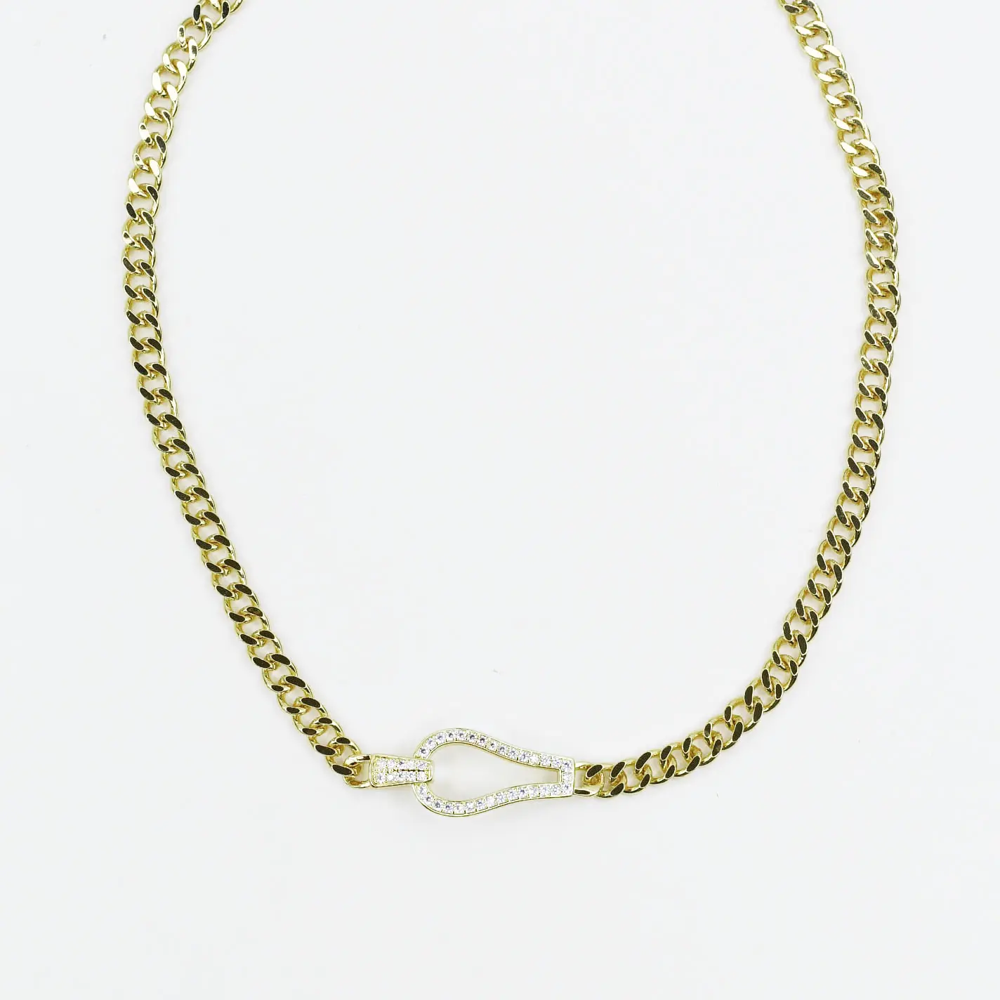 Keep Me Posted Gold Necklace