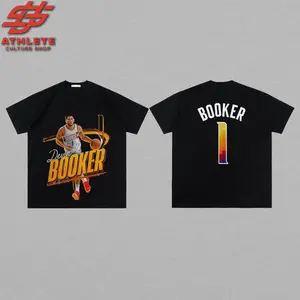 [Youth + Adult] 'Book 1' Devin Booker For Suns Nation High-Quality 100% Cotton T-Shirt (Made In US), Valley Boyz Hooper Shirt, Game Day Outfits, Gift For Basketball Kids Fans, Basketball Graphic Tee