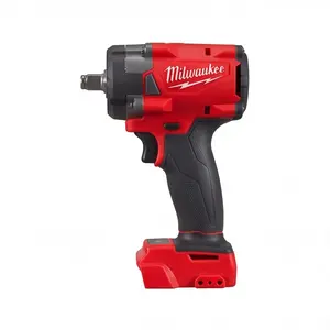Milwaukee 3/8 Inch Drive Cordless Impact Wrench, 18V Power Supply, 300N·m Maximum Torque, Adjustable 0-2400 RPM And 0-3500 IPM, Handheld Fastening Tool For Mechanical Maintenance And Equipment Assembly Works