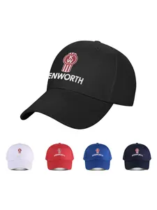 Kenworth Logo Embroidered Black Baseball Cap Truck Driver Hat for Outdoor Activities Casual Wear Suitable for Men and Women Perfect Gift for Father's Day Birthday Christmas and Special Occasions Fans and Enthusiasts