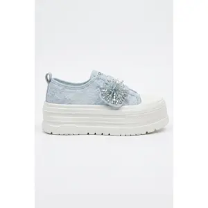 Women's Casual Curla Blue Sneakers