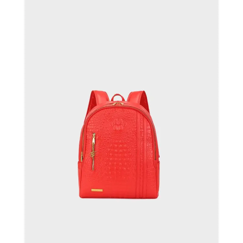 Statement Traveler Backpack in Red V2