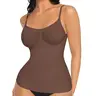 FeelinGirl Tank Top Womens Shapewear Tummy Control Cami Tanks Seamless Camisole Tops Womenswear Spaghetti Strap Underwear Lady #Summervibes
