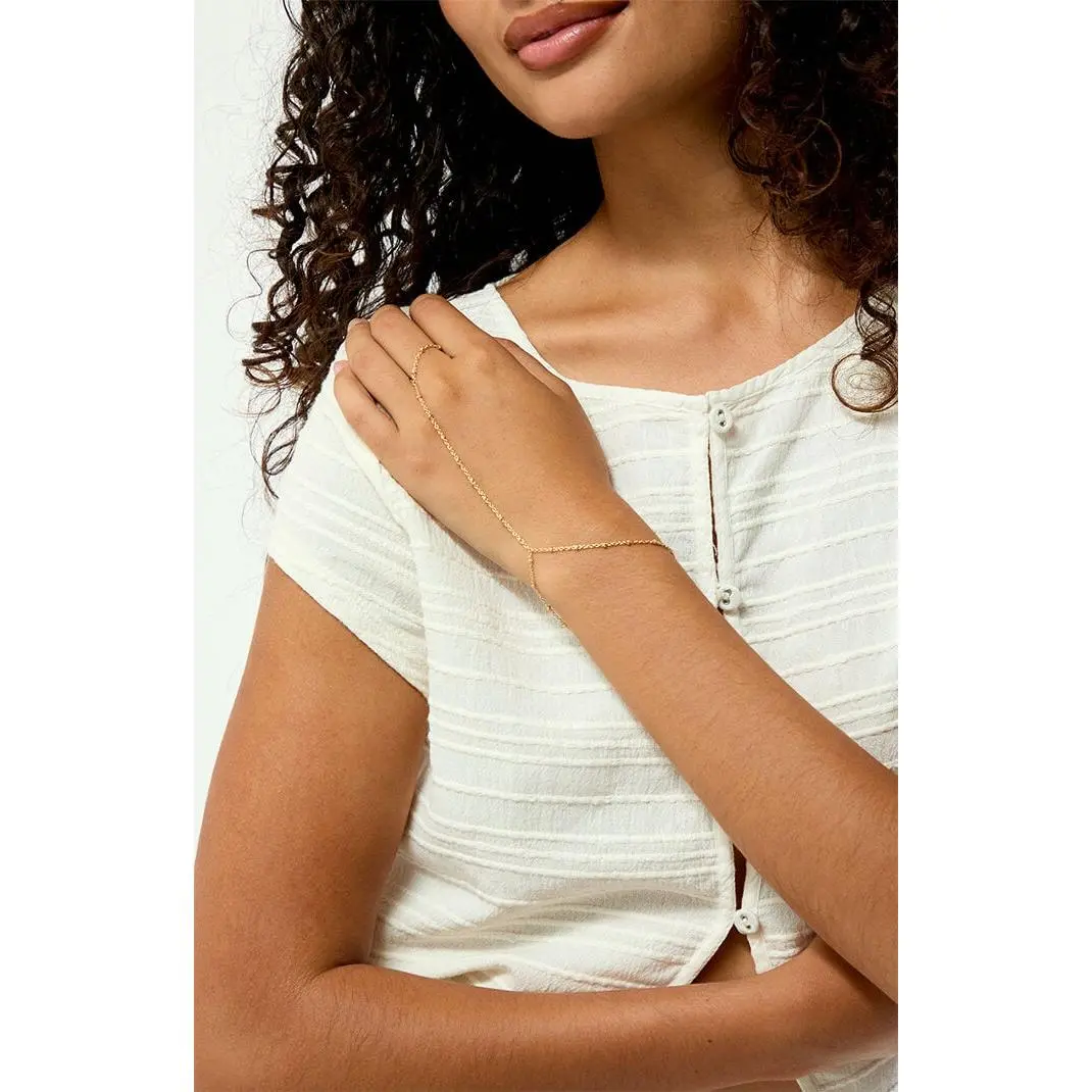 Pacsun Women's Gemma Dainty Hand Chain