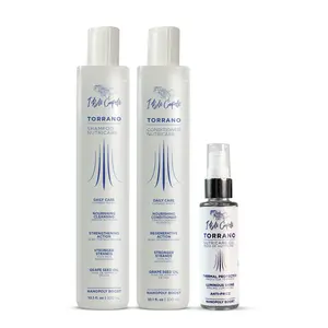 Torrano NutriCare Kit – Shampoo, Conditioner 2x300ml/2x10.1 fl oz and Hair Oil 60ml/2.0 fl oz