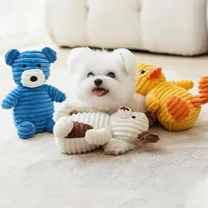 🐶20 Pieces Anti-Bite Dog Toy Gift Set, Squeaky Interactive Play Toys for Small Dogs, Durable Chew Toys Keep Pet Entertained All Day