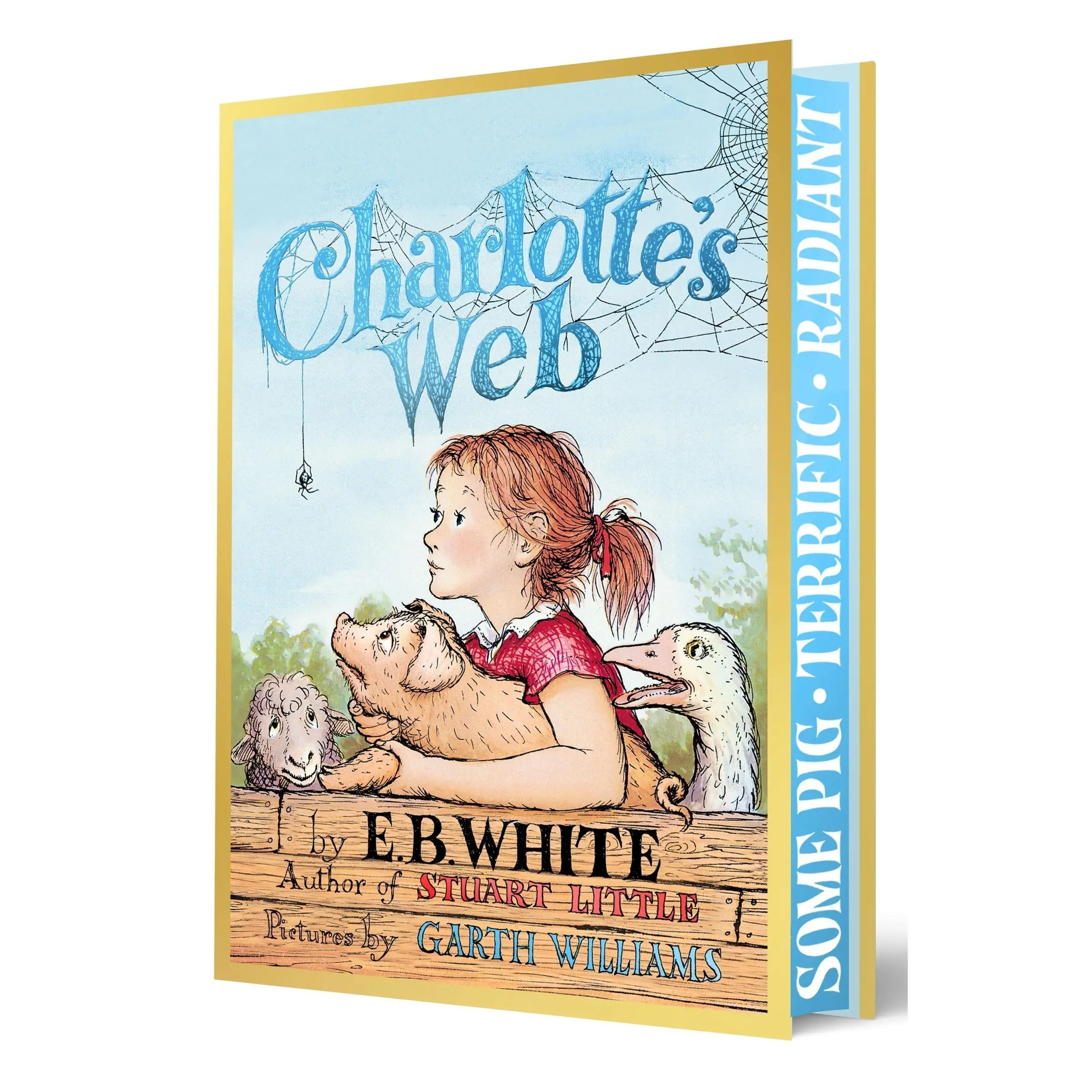 Charlotte's Web Collector’s Deluxe Edition: Classic Novel About a Pig, a Spider, and the Power of Friendship―with Sprayed Edges, Foil Effects, & Bonus Content