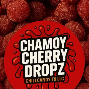 Chamoy Cherry Dropz Chili Candy Viral Snack Sweet Trendy Treat