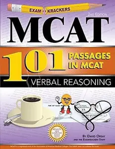 USED-Examkrackers 101 Passages in MCAT Verbal Reasoning by David Orsay (Paperback)