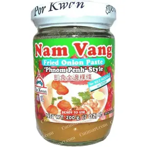 Por Kwan - Nam Vang Fried Onion Paste Phnom Pehn Style (Cốt Hủ Tiếu Nam Vang) - 7 oz