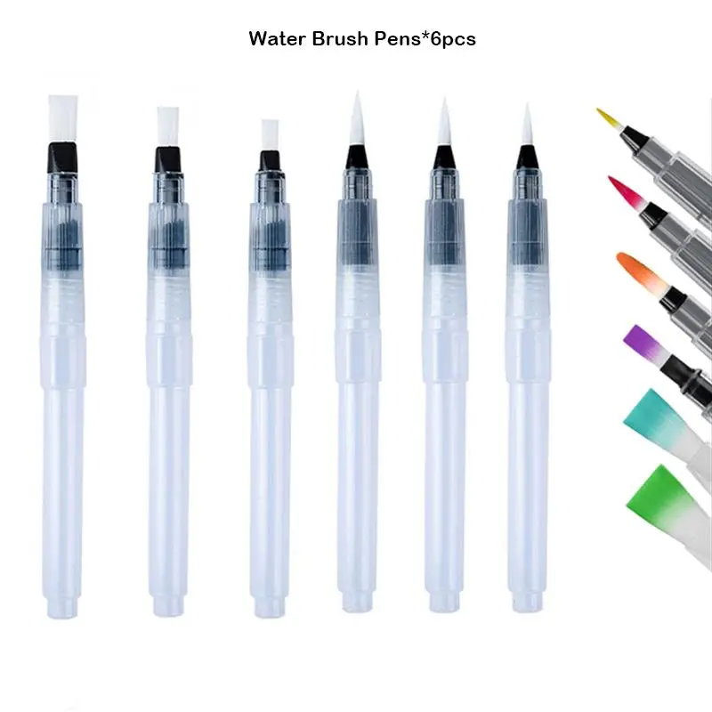 Water Brush Pens*6pcs