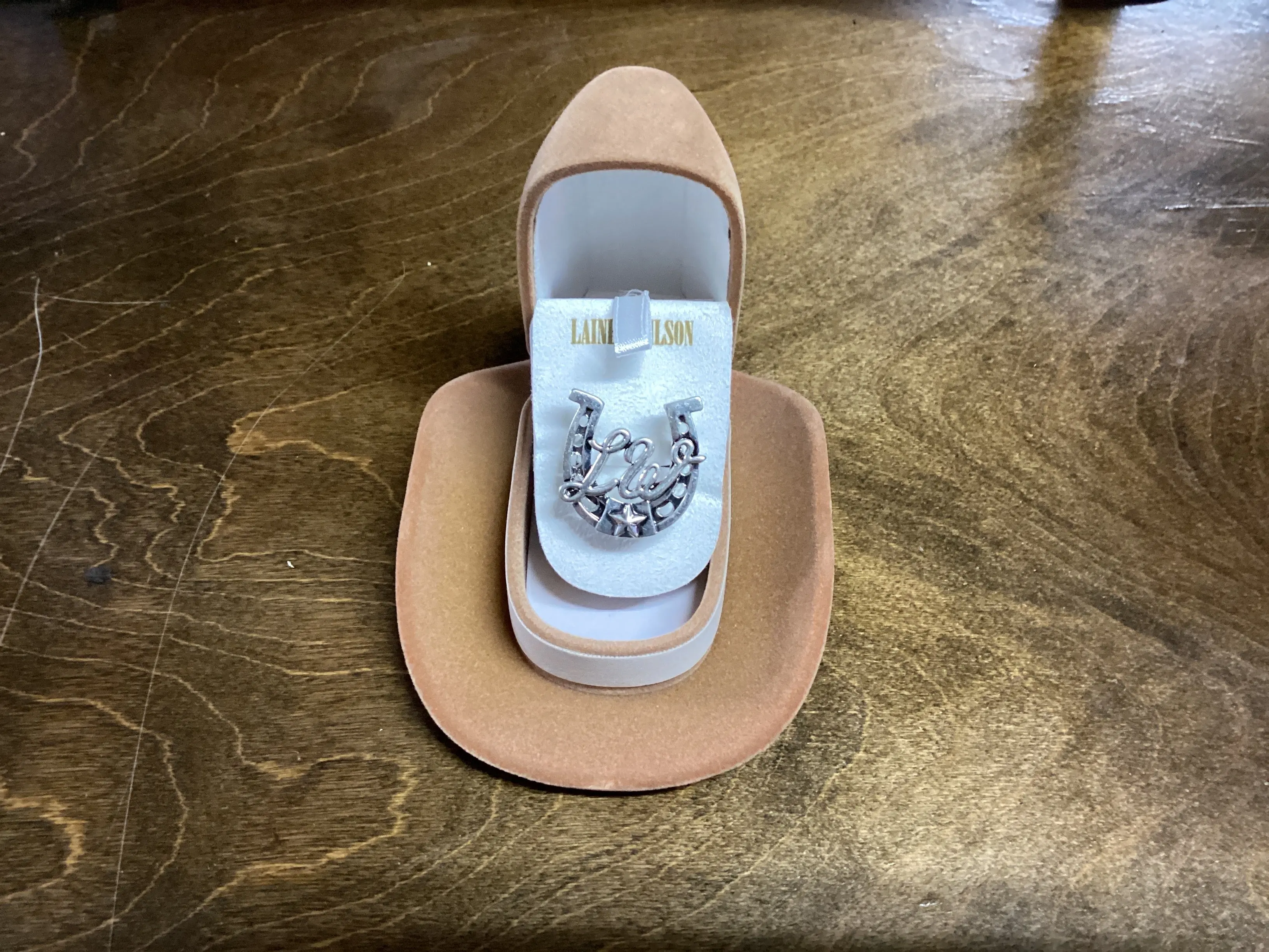 Lainey Wilson LW HorseShoe Ring