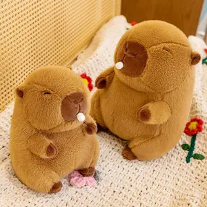 Bubbling Capybara Doll Adorable Capybara Plush Toy Creative Kids Toy Birthday Gift