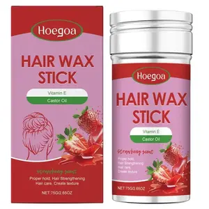 HOEGOA Hair Wax Stick Balm for Haircare, Smooth Hair Styling, Easy Application for Flyaways, Long-Lasting Natural Hold for All Hair Types