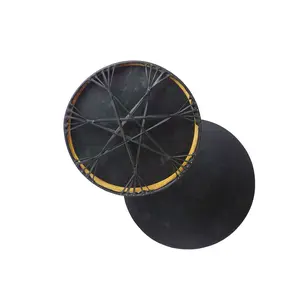 ARAW American Shamanic Native Drum, Natural Bison Hide, Mulberry Wood Frame, Handmade Drum, Bodhran Drum