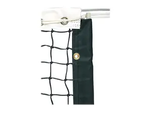 Champion Sports T100 Tournament Tennis Net - 3 mm Braided Polyethylene - 42 ft x 3.5 ft