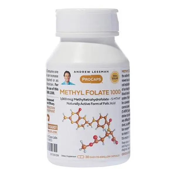 Andrew Lessman Methyl Folate 1000 - 30 Capsules Andrew Lessman Methyl Folate 1000 - 30 Capsules