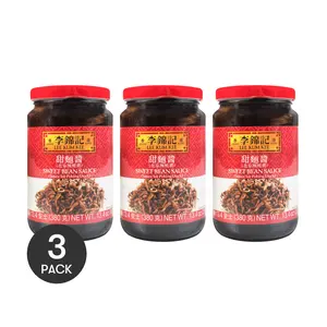 3 Pack LEE KUM KEE Sweet Bean Sauce Peking Duck 13.4 oz Each - Chinese Condiment, Stir Fry