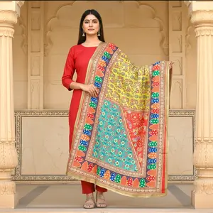 Digital print dupatta only