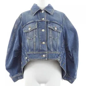 Pre-owned Alexander McQueen Denim Small Leather Goods Jacket