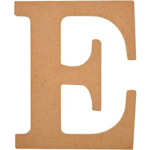 Wood Unfinished Letter, 8" Wooden Surface Perfect for DIY Arts and Crafts Projects, 63584, 8 inch