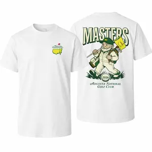 [100% Cotton] Trendy Golf Tournament Graphic T-Shirt 2026 Masters Inspired Tee for Men Women Golf Lovers Gift Idea for Father Dad Friends Birthday Holiday Casual Outfit Sporty Classic Style Proud Winning Vibes Comfortable Everyday Wear