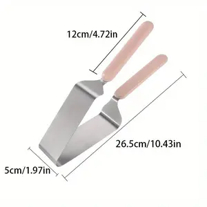 Stainless Steel Triangle Cake Divider Cake Transfer Tool Cake Cutter and Divider