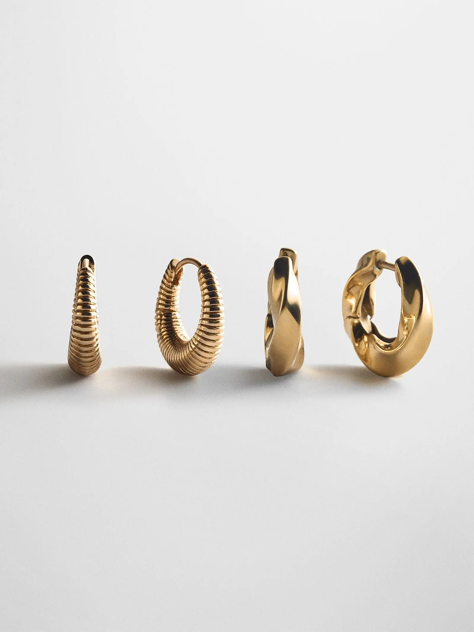 Beverly Waterproof Earring Set - Gold